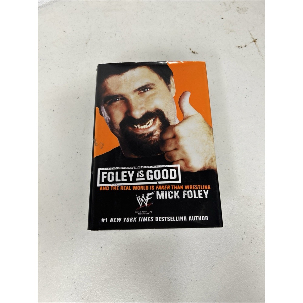 Foley Is Good Autographed Hardcover Book, 2001 , Mick Foley